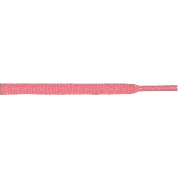 Wholesale Oval 1/4" - Pink (12 Pair Pack) Shoelaces