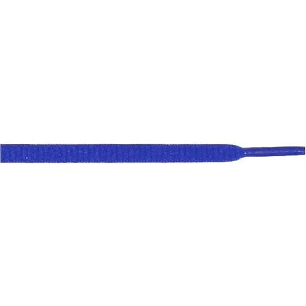 Wholesale Oval 1/4" - Royal Blue (12 Pair Pack) Shoelaces