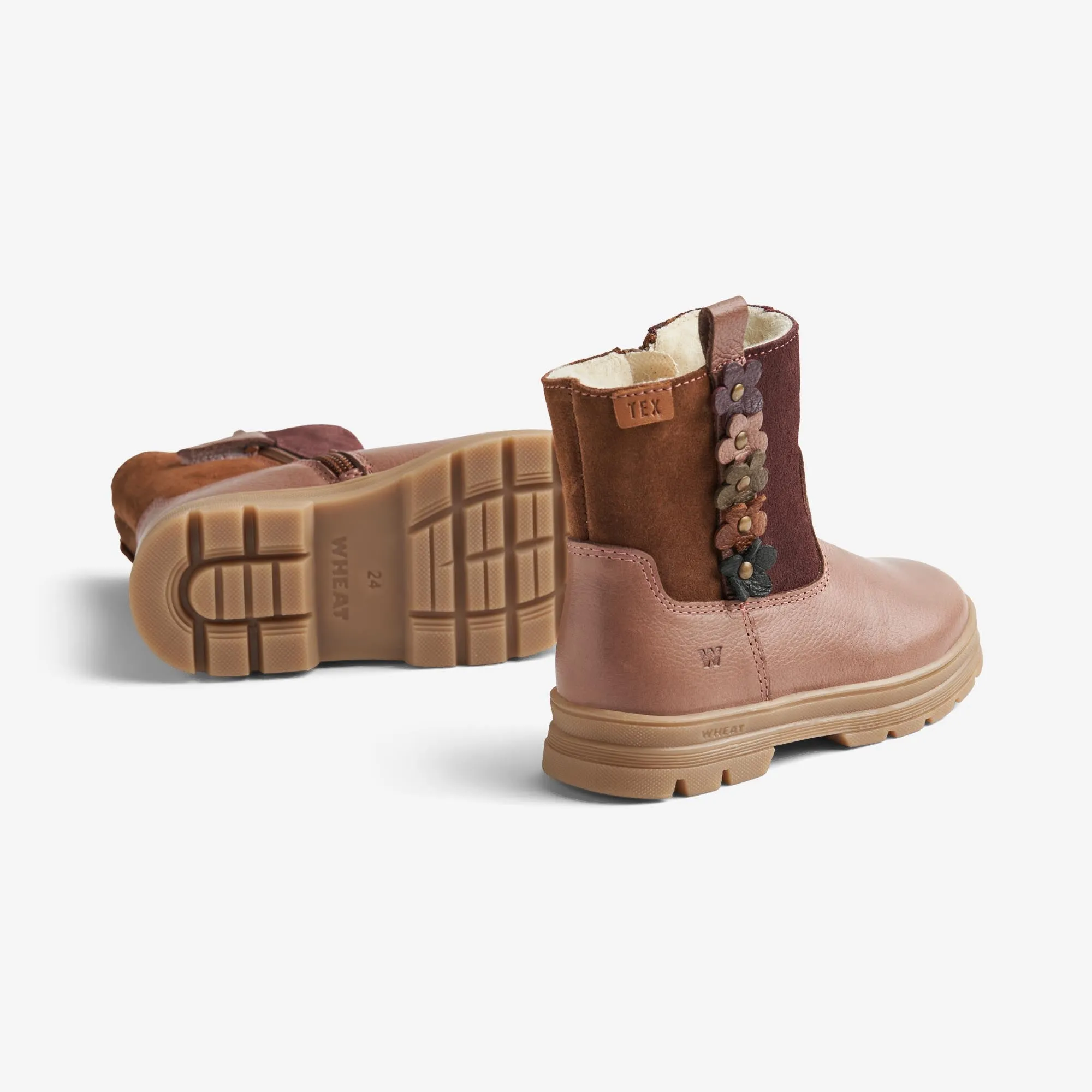 Winterboot Flori Tex - dusty rouge