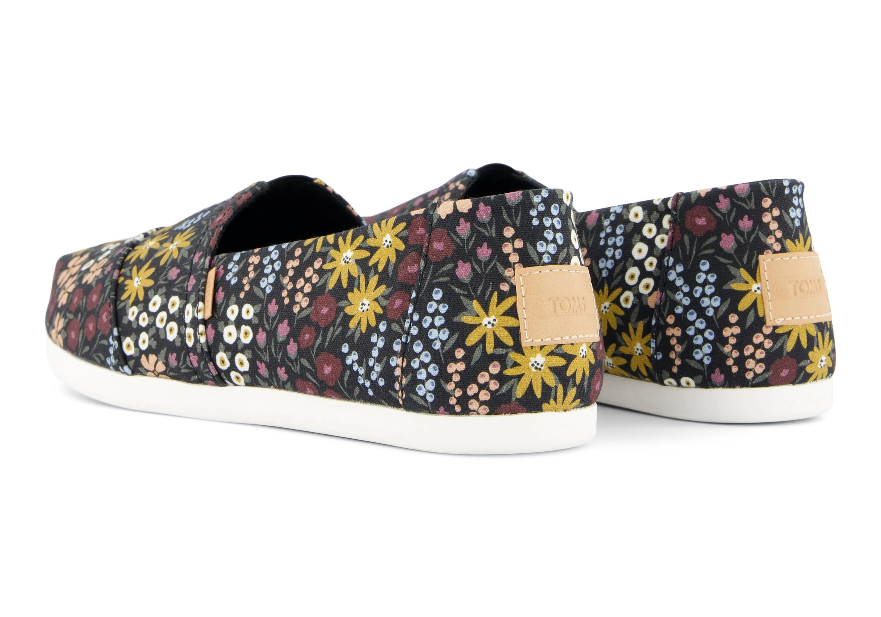 Women's Alpargata Classic - Black Wildflowers