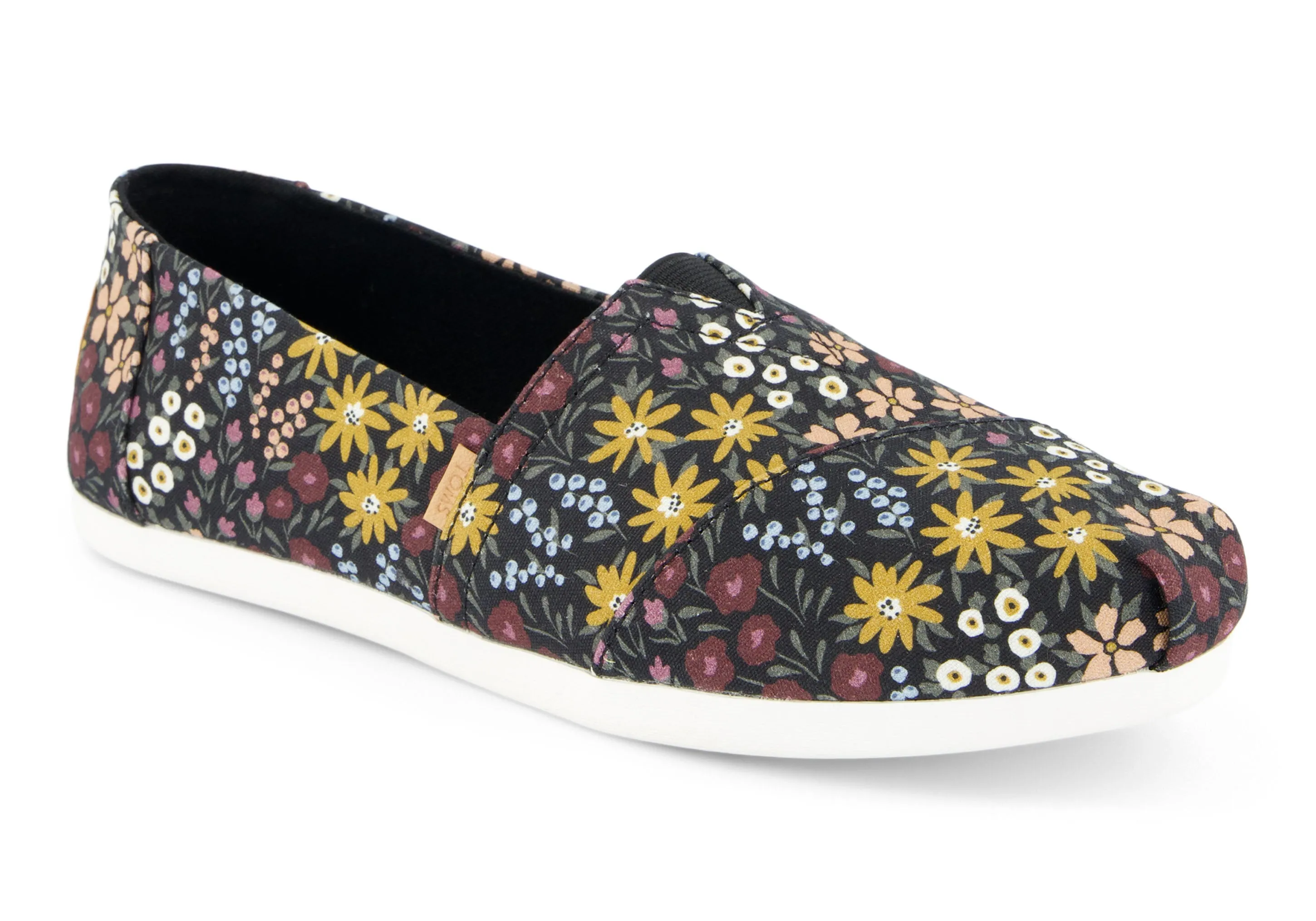 Women's Alpargata Classic - Black Wildflowers