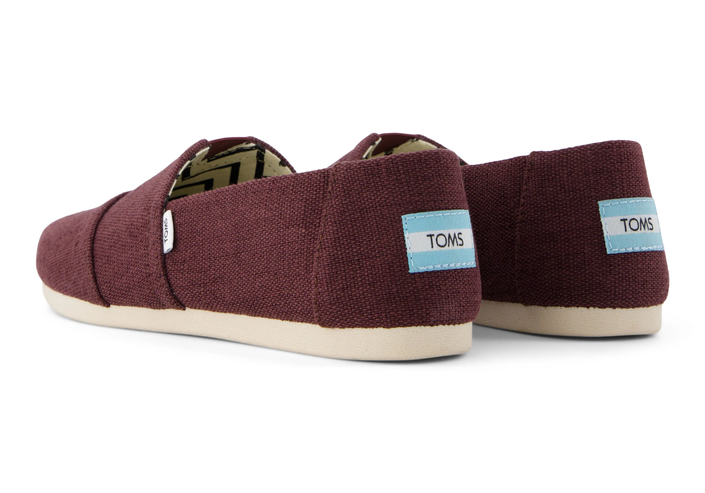 Women's Alpargata Classic - Deep Burgandy Canvas