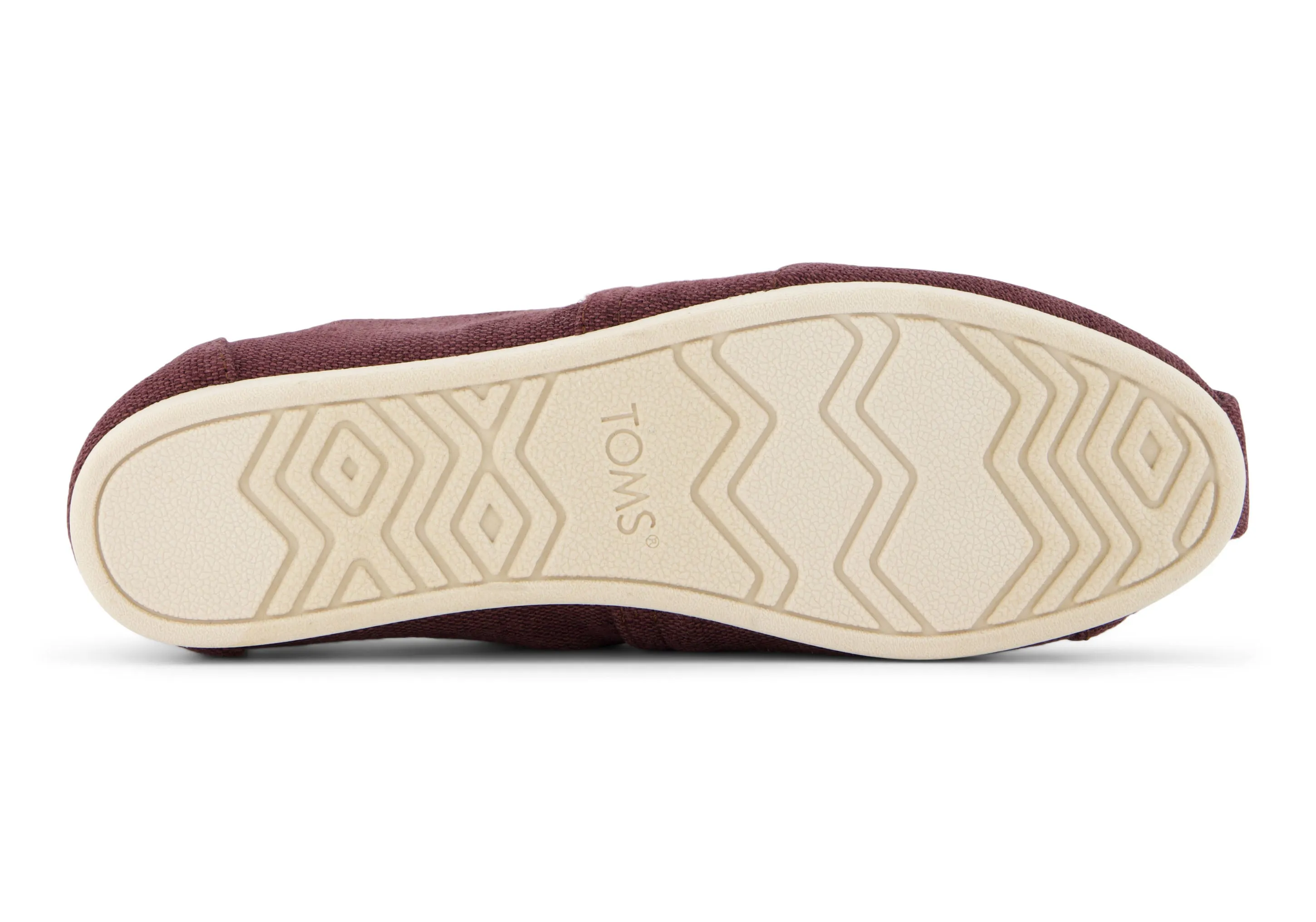 Women's Alpargata Classic - Deep Burgandy Canvas