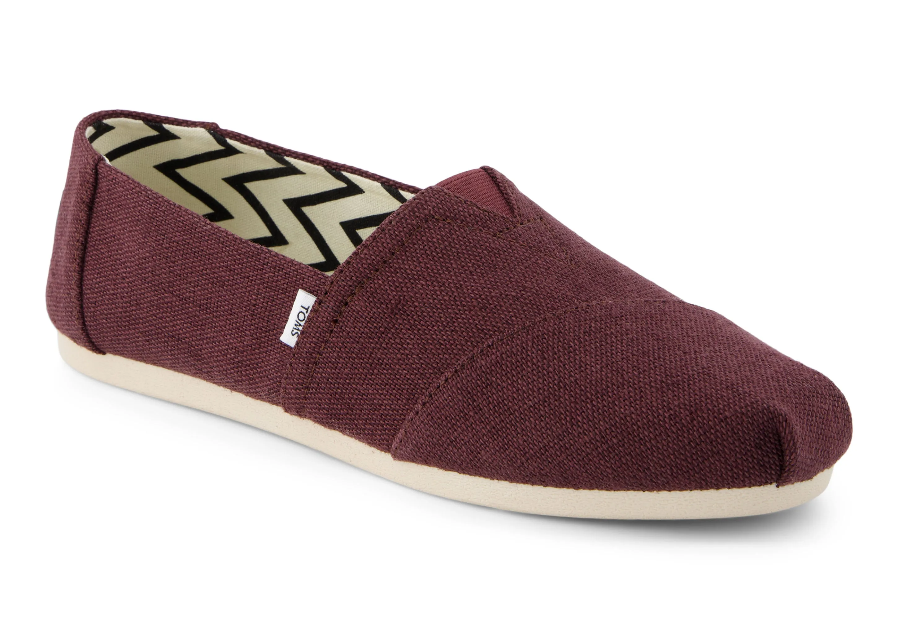 Women's Alpargata Classic - Deep Burgandy Canvas
