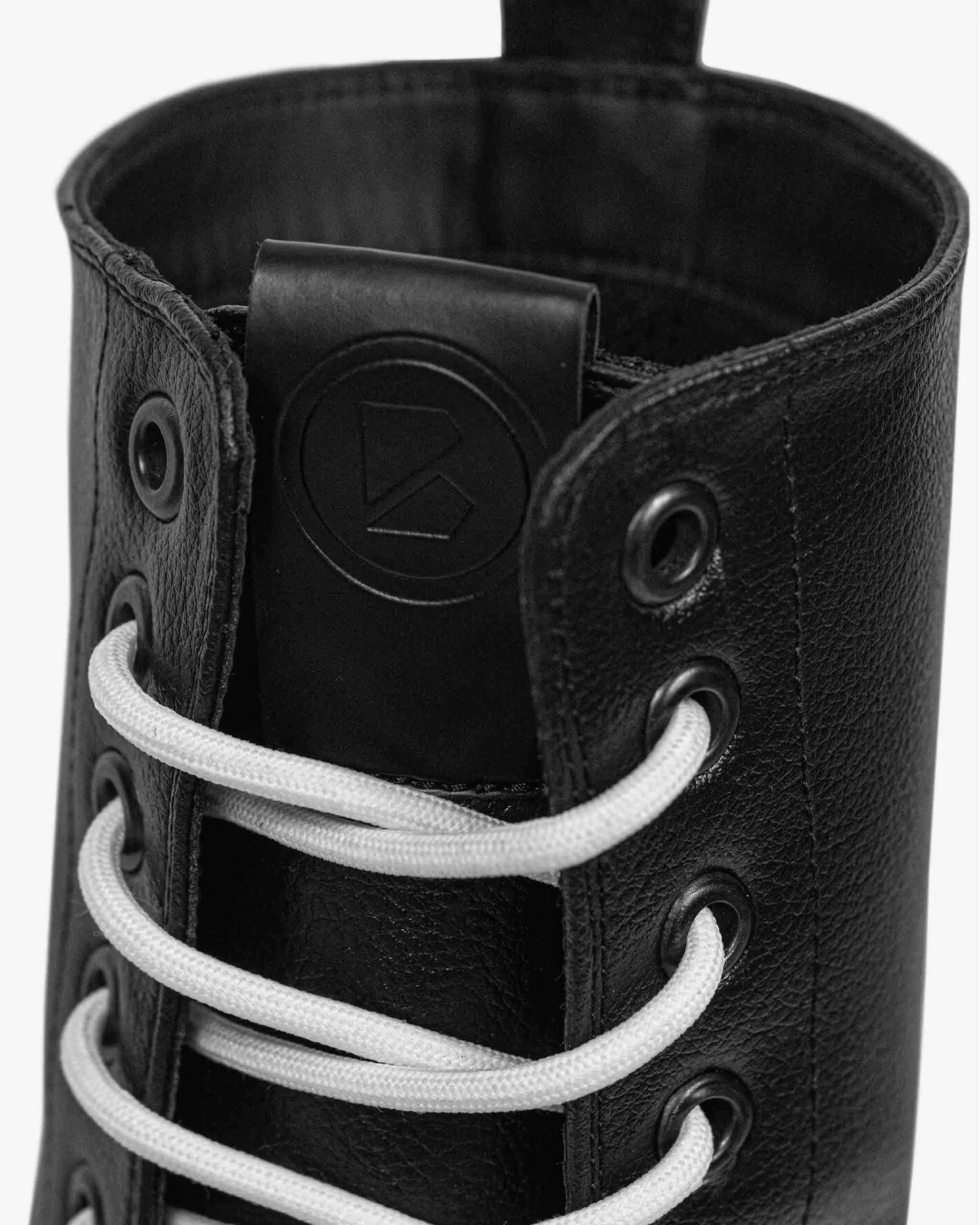 Worker Monster Vegea Grape Leather Boots Black