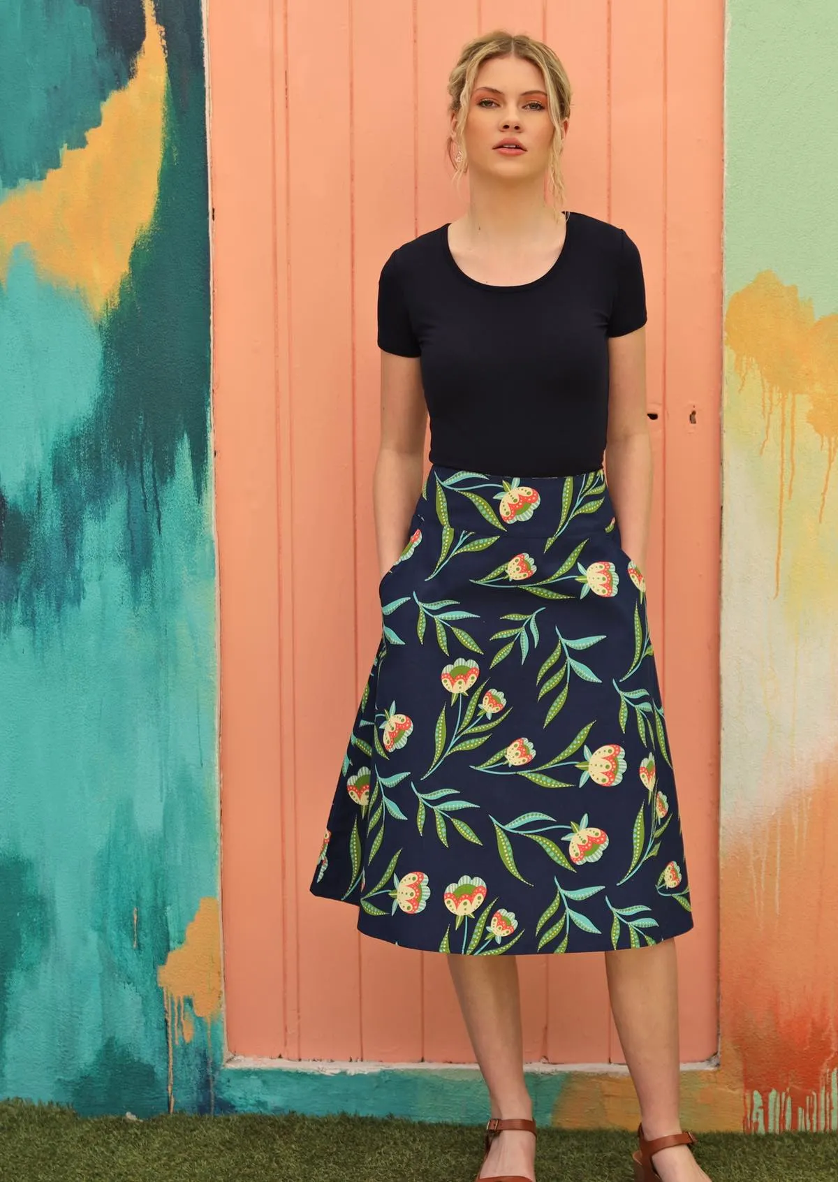 Zarah Skirt Midnight Reverie