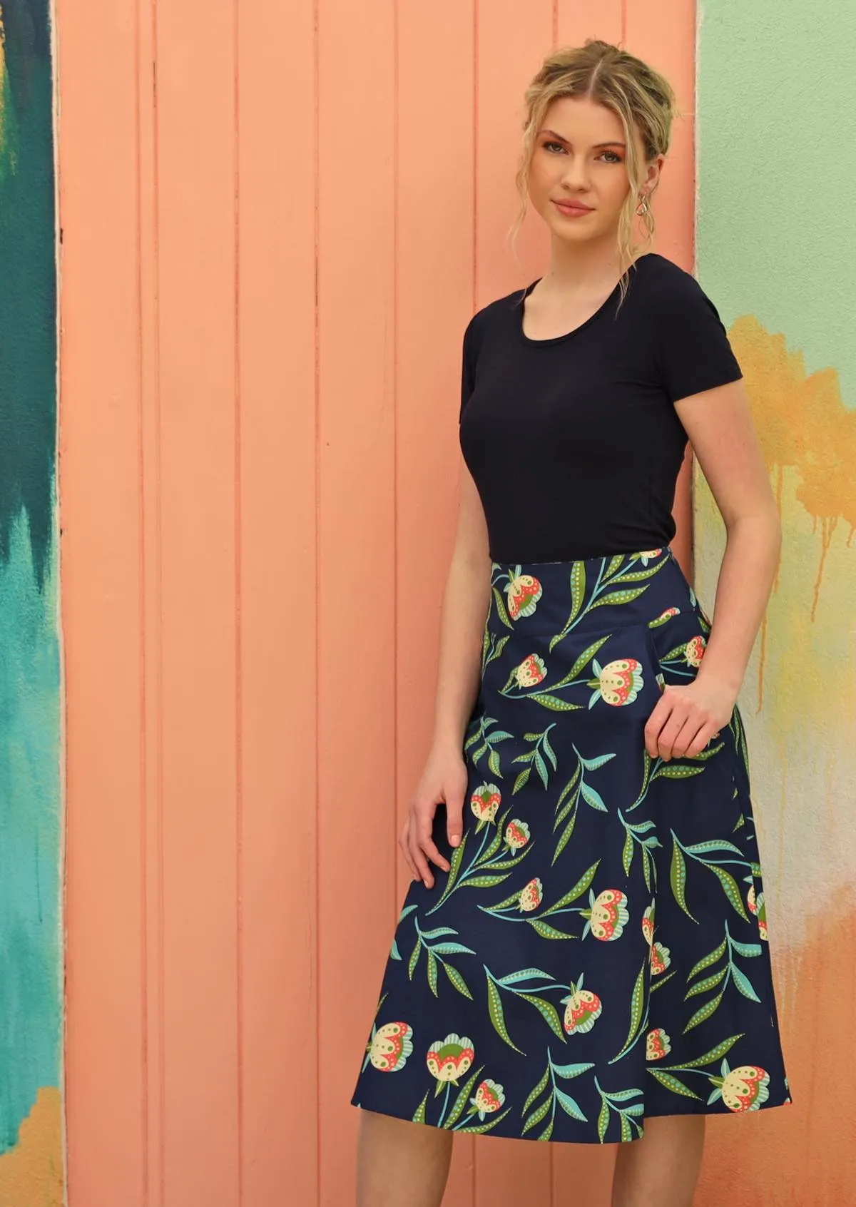 Zarah Skirt Midnight Reverie