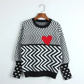 'Zig Zag' Jumper